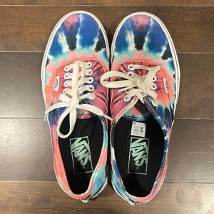 Tie dye vans